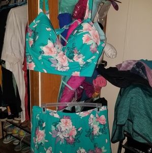 Torrid swim 2 piece size 3